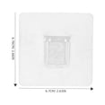 thumbnail image 2 of BESTYASH 10Ud Soportes Para Estantes Transparentes Sin Perforación Para Organizador De Gabinete Duradero, 2 of 8