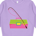 thumbnail image 3 of Inktastic Fishing Tackle Girls Toddler Sweatshirt, 3 of 4