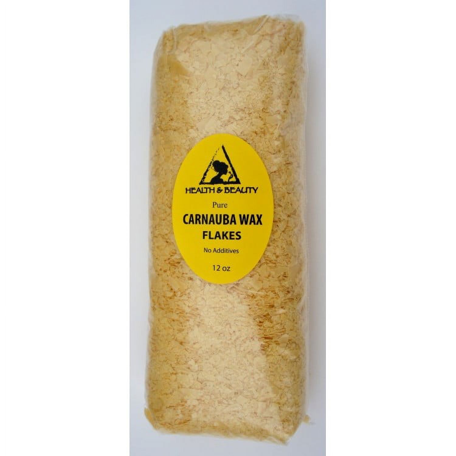 CARNAUBA WAX - T1 ORGANIC FLAKES BRAZIL PASTILLES BEADS PREMIUM 100% PURE 12 OZ