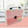 thumbnail image 3 of MRLESS 13-Pocket A4 Expanding Accordion File Folder with Buckle Closure and Carry Handle, Plastic Document Organizer, 3 of 8