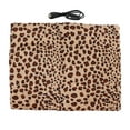 thumbnail image 2 of Dog Heating Pad, Long Life Span 3 Temperature Adjustable USB Charging 9W 5V 2A Washable Heating Pad Cloth  for Furry Friends Leopard Print,White Dot, 2 of 7