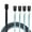 1m, variant on Tizuqe SFF-8643 to 4 Port 7Pin Breakouts Cable SFF8643 to 7 Pin Power Adapter Cable Data Transmission Cable for PC Servers