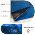 thumbnail image 6 of Round Rugs 3Ft, Blue Rose Round Area Rug Washable Indoor Throw Carpet, Elegance Fantasy Flowers Romantic Small Non Slip Circle Rug for Bedroom Living Room Home Decor Aesthetic, 6 of 8
