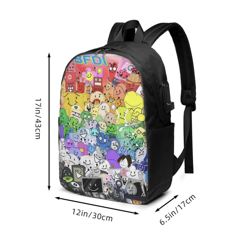Gooyeh Anime School Rugzak Battle for Dream Island Rugzak 3D Print Anime School Rugzak Rugzak Jongens Meisjes Schoudertas voor Studenten, Type 1, 44*30.5*16cm Gooyeh Anime School Rugzak Battle for Dream Island Rugzak 3D Print Anime School Rugzak Rugzak Jongens Meisjes Schoudertas voor Studenten, Type 1, 44*30.5*16cm