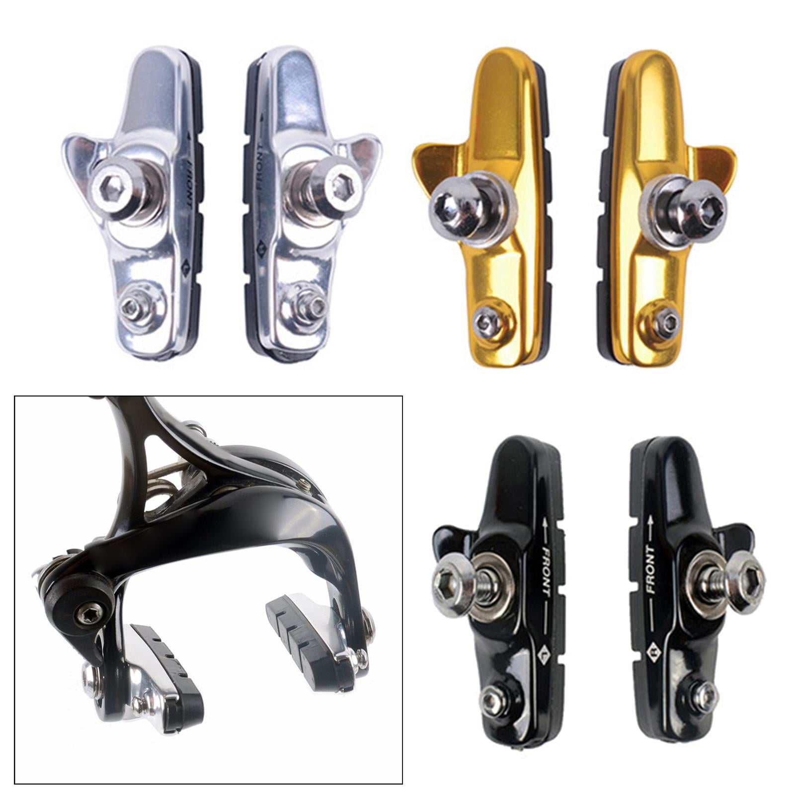 Bike Brake Road Cycling Brake Rim Brake Caliper Pads Non