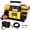 Yellow+Black, variant on 12V Heavy Duty Air Compressor for Car SUV RV Truck, Tire Inflator with Pressure Gauge Max 150 PSI, 26FT Air Hose Metal Air Pump