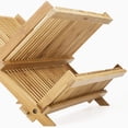thumbnail image 3 of Estante para secar platos Helen's Asian Kitchen Bamboo Compact, 3 of 7