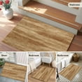 thumbnail image 5 of Brown Wooden Entryway Rug 2'x3'&nbsp; Non Slip Front Door Mats, Vintage Western Country Wooden Plank Entrance Rugs Indoor Outdoor Carpet, Washable Floor Mats Small Area Rug for Bedroom Kitchen, 5 of 8