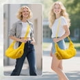 thumbnail image 5 of Duryarhall Women Crescent Shaped Single Shoulder Crossbody Bag Waterproof Design Casual Hobo Bag, 5 of 5