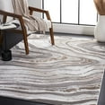thumbnail image 2 of SAFAVIEH Craft Sylvester Abstract Area Rug, 2'7" x 5', Grey/Beige, 2 of 8