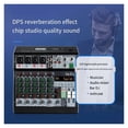 thumbnail image 3 of 6 Way Mixer Computer Recorder Mobile Phone Sound Card Stage Bluetooth USB Live Broadcast Computer Recording DJ  Equipment ,Smart Fader, 3 of 5