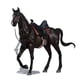 thumbnail image 3 of Figura de caballo modelo muñeca juguetes regalos decoración del hogar simulación juguete educativo diorama negro, 3 of 9