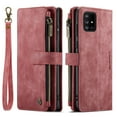thumbnail image 2 of CaseMe Case for Samsung Galaxy A51 4G Wallet Case for Women Men, Fashion Durable PU Leather Magnetic Flip Lanyard Strap Wristlet Zipper Card Holder Wallet Phone Case for Samsung Galaxy A51 4G 6.5", 2 of 11