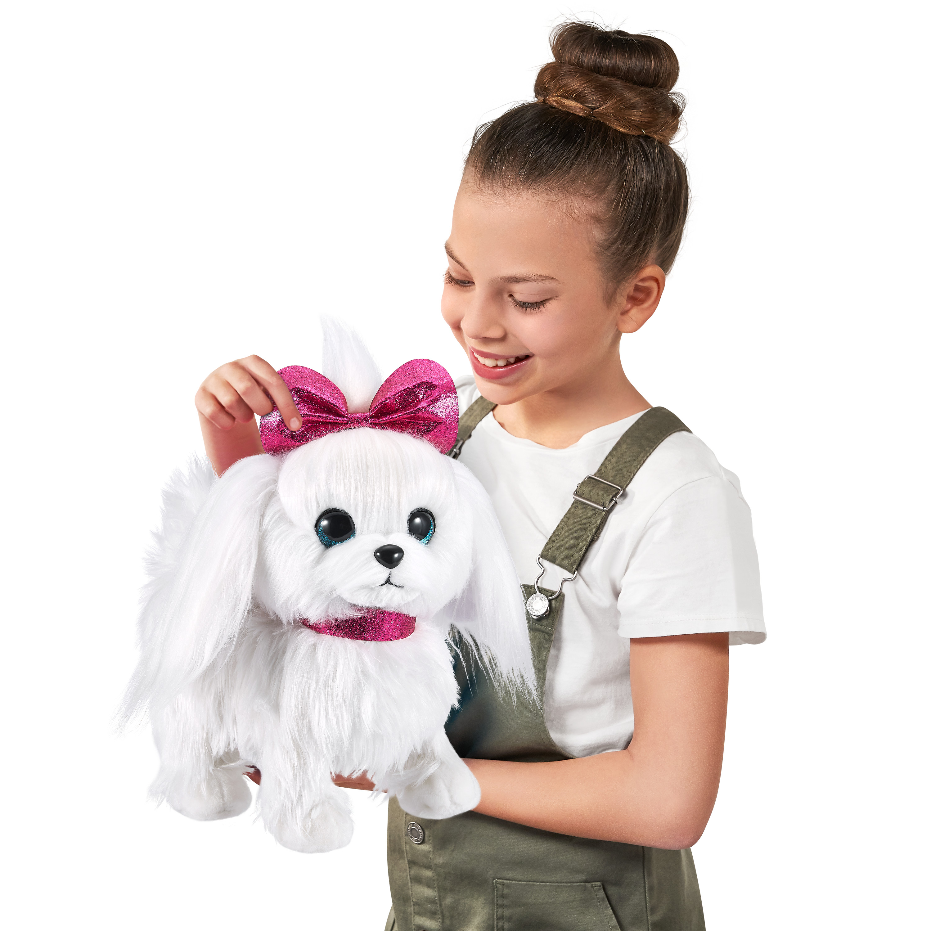 Pets Alive Lil' Paw The Walking Puppy by ZURU Interactive Dog That Walk, Waggle, and Barks, Interactive Plush Pet, Electronic Leash, Soft Toy for Kids and Girls - image 5 of 7