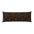 thumbnail image 2 of Disketp Polynesian Turtles Print Body Pillow Cover - Super Soft 20x54 Body Pillow Case,Long Side Hidden Zipper, 2 of 8