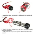 thumbnail image 5 of 12V Universal Car Lighter with USB - Multifunctional Charging Lighter Assembly, Car Lighter with Mobile Phone Charge Port （ Red ）, 5 of 6