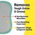 thumbnail image 3 of Soft-Scrub by Tuff-Scrub Microfiber Scrub-N-Wipe Cleaning Sponge Pads, Delicate Multi-Surface, Non-Scratch Scrubbing & Wiping, Pack of 6, 3 of 6
