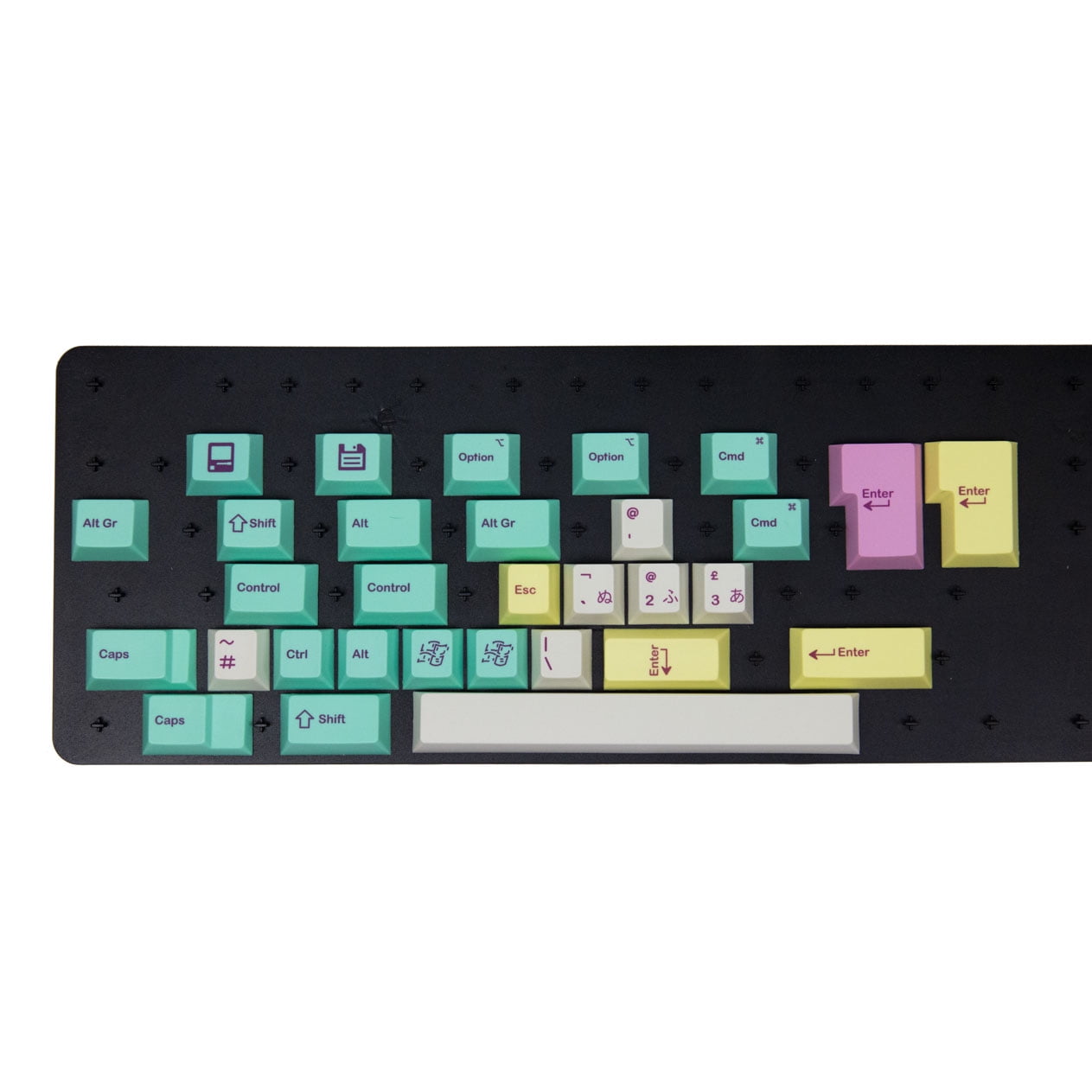 Cherry Profile PBT Moonlight w/ Hiragana Keycaps