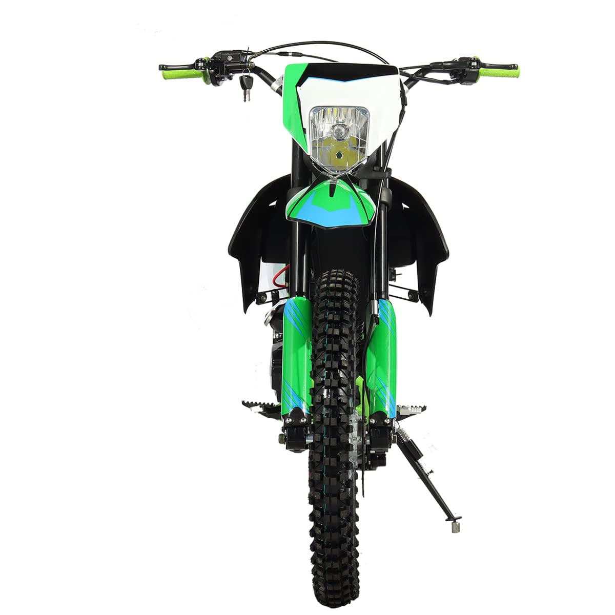 X-Pro Titan 250cc Dirt Bike with LED light Zongshen Engine Pit Bike Gas Dirt  Bikes Adult Dirt Pitbike 250cc Gas Dirt Pit Bike, Big 21/18 Wheels! 