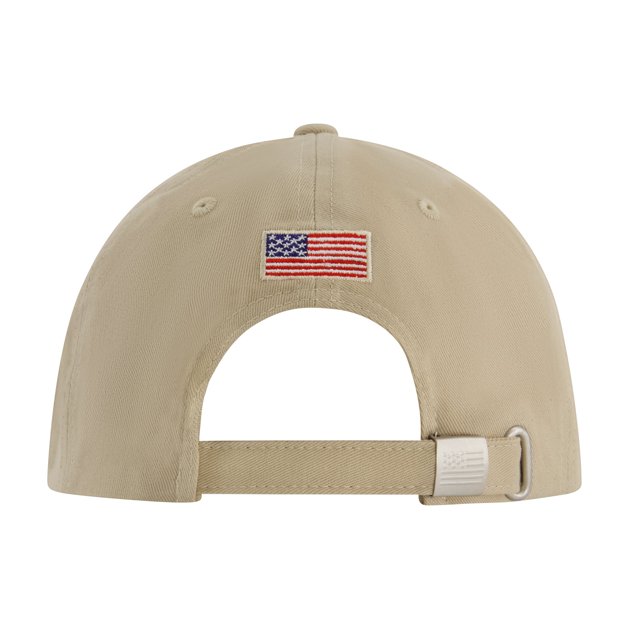 U.S. Polo Assn. Double Horseman Washed Twill Baseball Cap, Khaki, One Size Fits Most