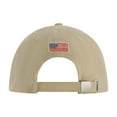 thumbnail image 3 of U.S. Polo Assn. Double Horseman Washed Twill Baseball Cap, Khaki, One Size Fits Most, 3 of 5