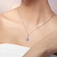 thumbnail image 3 of POINTERTECK Trendy Zircon Water Drop Pear Shape Necklace, 3 of 6