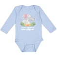 thumbnail image 3 of Inktastic I'll Never Forget That My Papa Loves Me with Cute Elephants Boys or Girls Long Sleeve Baby Bodysuit, 3 of 5