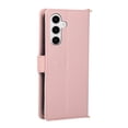 thumbnail image 4 of For Samsung Galaxy A37 5G 6.7" Wallet Phone Case, Crossbody Leather Flip Cover with Card Slots Zipper Pocket, Circular Buckle, Detachable Wrist & Shoulder Strap hockproof Full Body Protective Cover, 4 of 12