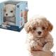 thumbnail image 1 of My Realistic Robot Puppy, Mini Interactive Plush Toy Kids Cute Soft Robot Dog Can Walk And Bark A, 1 of 1
