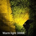 thumbnail image 2 of Cateissary Light Jardín al aire libre Camino solar Lámpara de noche impermeable Patio inalámbrico Parque Iluminación Caminar Paisaje Automático Iluminación y accesorios Cálido 3000K Cateissary HA072729-02, 2 of 6