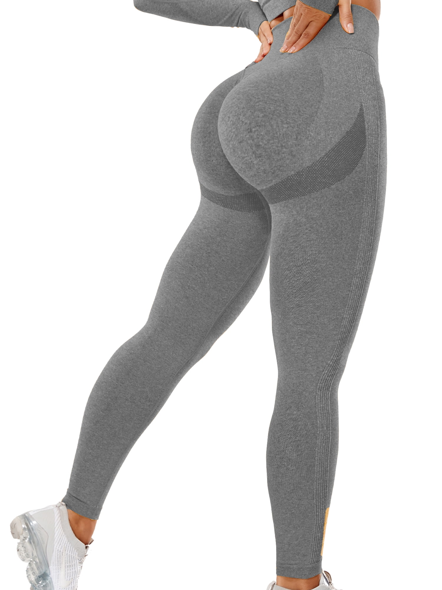 High waisted seamless yoga pants Clearance