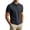 Dark Gray, variant on Enjoytime Men's Golf Shirts Print Collared Short Sleeve Shirt Casual Stretch Lightweight Shirts