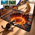thumbnail image 7 of Kozzylandra 3D Deep Sea Optical Illusion Rug, Non Slip Absorbent Floor Mat for Entryway, Stairs, Playroom, Living Room, Bedroom, Gift For Him Her, Indoor Outdoor Decor, 16" x 24", 7 of 7