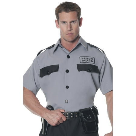 Prison Guard Shirt Adult Halloween Costume