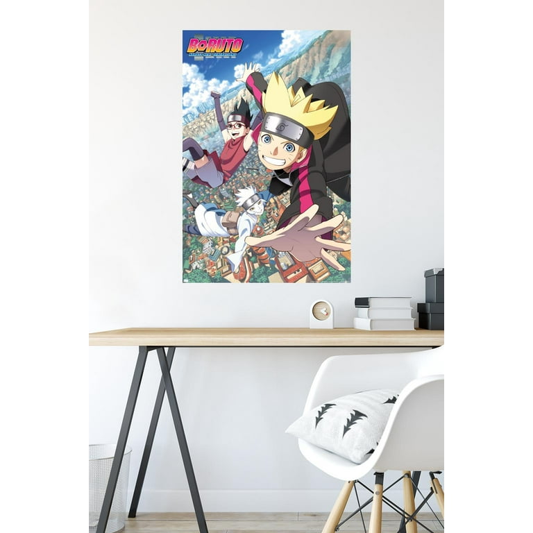 Boruto: Naruto Next Generations - Falling Wall Poster, 22.375 x 34 