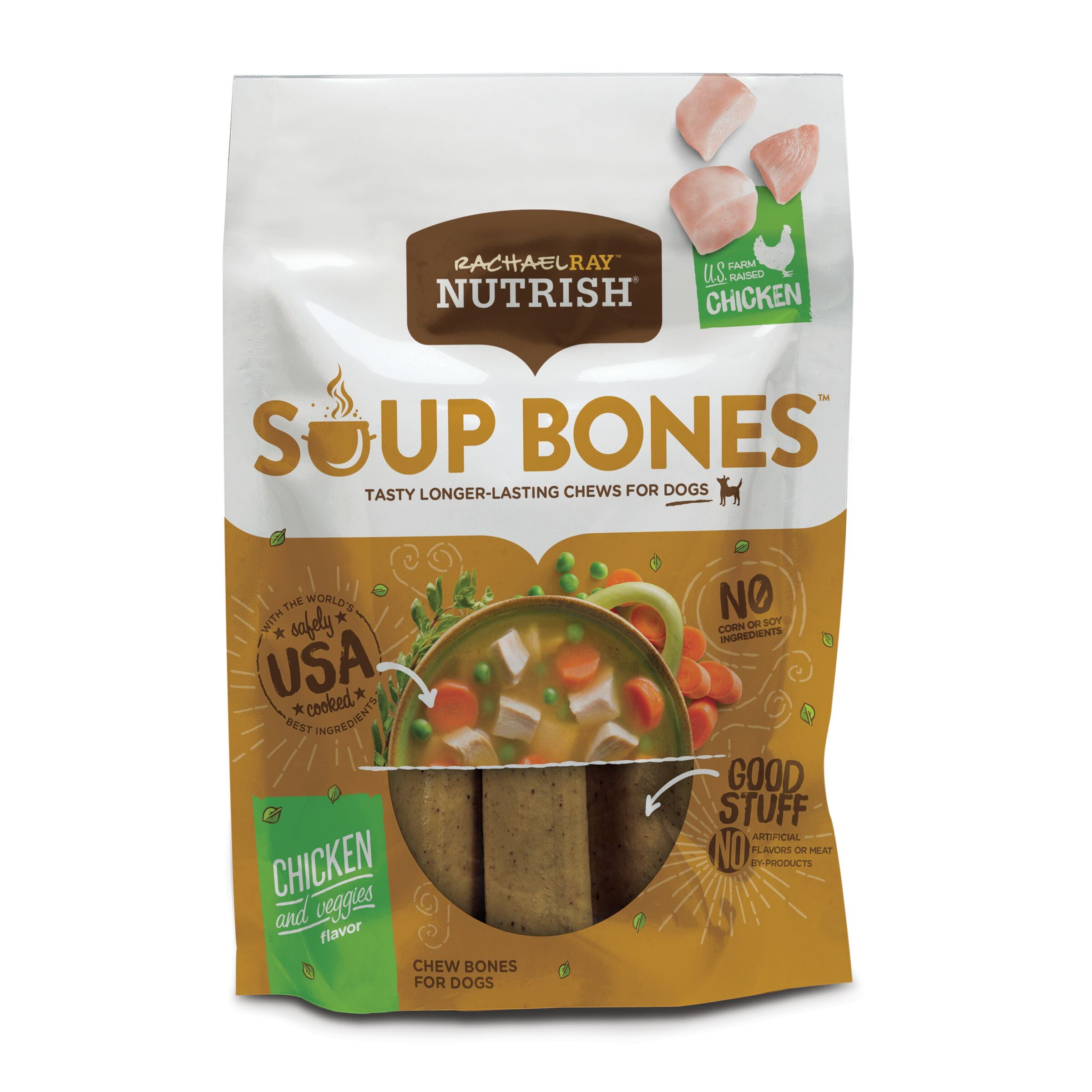 Rachael Ray Nutrish Soup Bones Dog Treats 