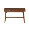 thumbnail image 4 of Lexicon Frolic Wood 2 Drawer Console Table in Brown, 4 of 5
