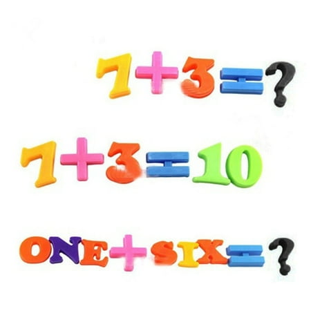 

Set Of 26 Colorful Teaching Magnetic Numbers Fridge Magnets Alphabet