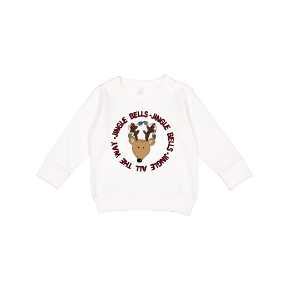 Inktastic Jingle Bells Toddler Sweatshirt
