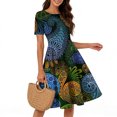 thumbnail image 4 of Fashion A-Line Dress for Women CIENVNSTG Flowy Summer Dress Perfect for Casual Outings or Parties, 4 of 6