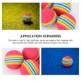 thumbnail image 4 of BEADCEST 25pcs Training Aid EVA Balls Practice Golf Balls Red, 4 of 5