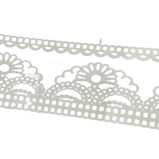 Cenefa Decorativa H&Jess Vinílica Blanca 10 m