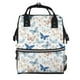 thumbnail image 1 of Disketp Butterfly Mochila de Pañales de Gran Capacidad con Múltiples Bolsillos, Mochila de Viaje Multifuncional para Bebé, Unisex, Moderna y Resistente, 1 of 6