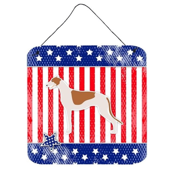 USA Patriotic Greyhound Wall or Door Hanging Prints