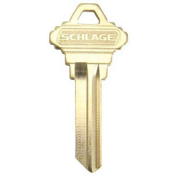 Schlage Key Blank Chart