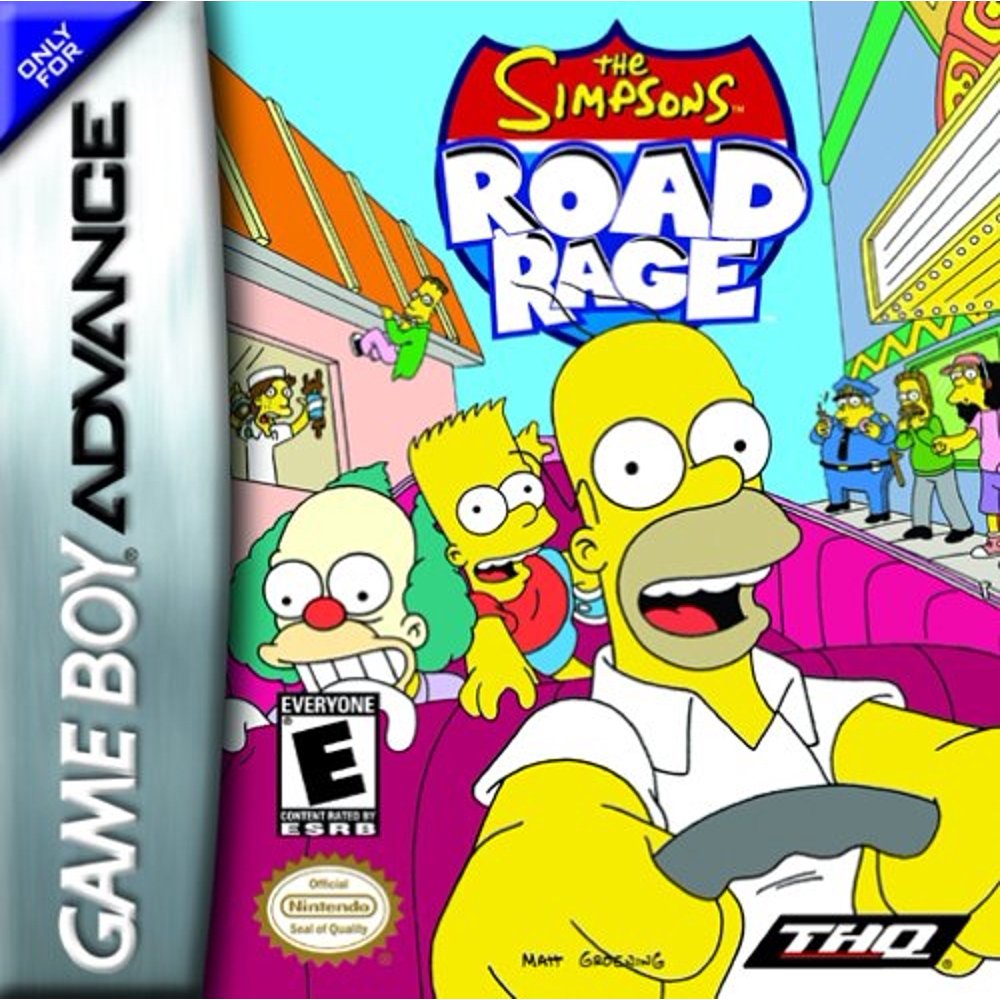 The Simpsons Road Rage Nintendo Gameboy Advance GBA (Refurbished)
