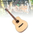 thumbnail image 4 of Beginner Acoustic Guitar, Enhanced Sound Response Solid Spruce Top Versatile 6 String Acoustic Guitar Fluent Cut High Gloss  for Home, 4 of 7