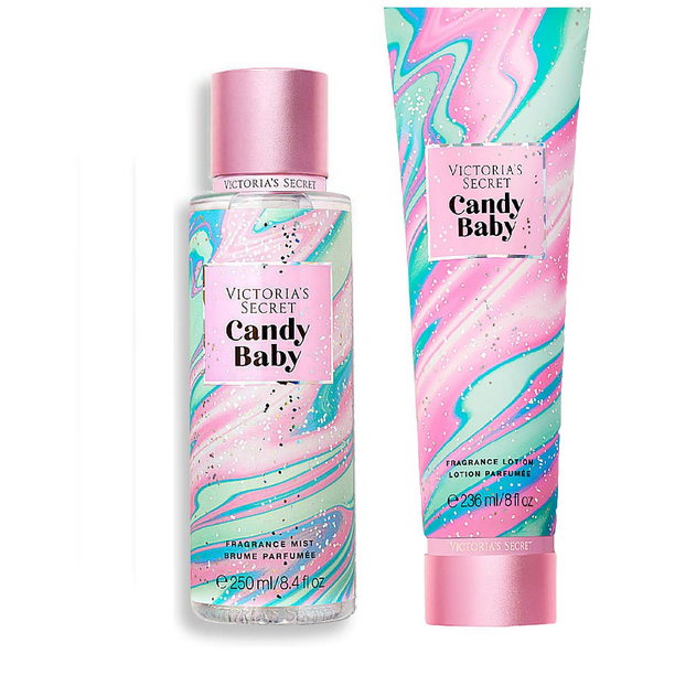 Victoria's Secret Victoria's Secret Candy Baby Fragrance Mist 8.4 Fl & Fragrance Lotion 8 Fl