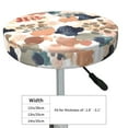 thumbnail image 2 of Watercolor plants Round Bar Stool Seat Covers, Elastic Round Chair Cover Stool Seat Slipcover Bar Stool Cushions Round Pad for 12-14 inch, 2 of 5