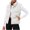 c01White, variant on JGGSPWM Women Fashion Puffer Vest Sleeveless Cropped Outerwear Warm Winter Lightweight Coat Stand Up Collar Down Jackets With Pockets Blue S